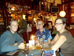 with Jimmy and Tasha in cafe Joyride