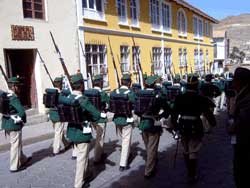 The Bolivian army in 2005