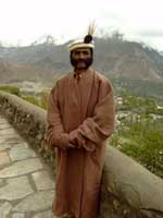 guard at the Baltit fort