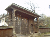 carved gate